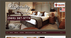 Desktop Screenshot of hotelmattresses.com